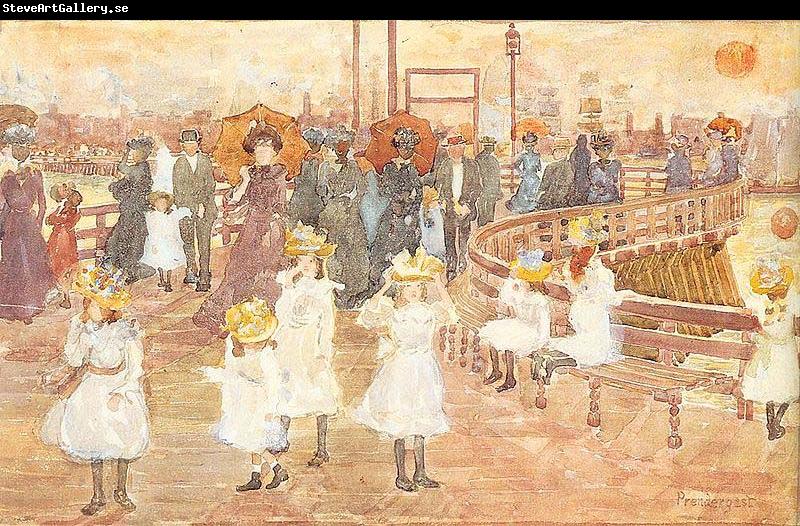 Maurice Prendergast South Boston Pier